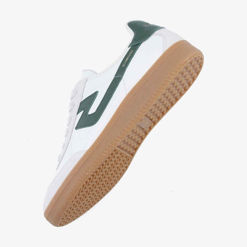 SHEFFIELD JOGGER M - NAPPA/SUEDE/NAP - BLANC/VERT